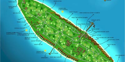 Vaadhoo sala, maldivu salas karte